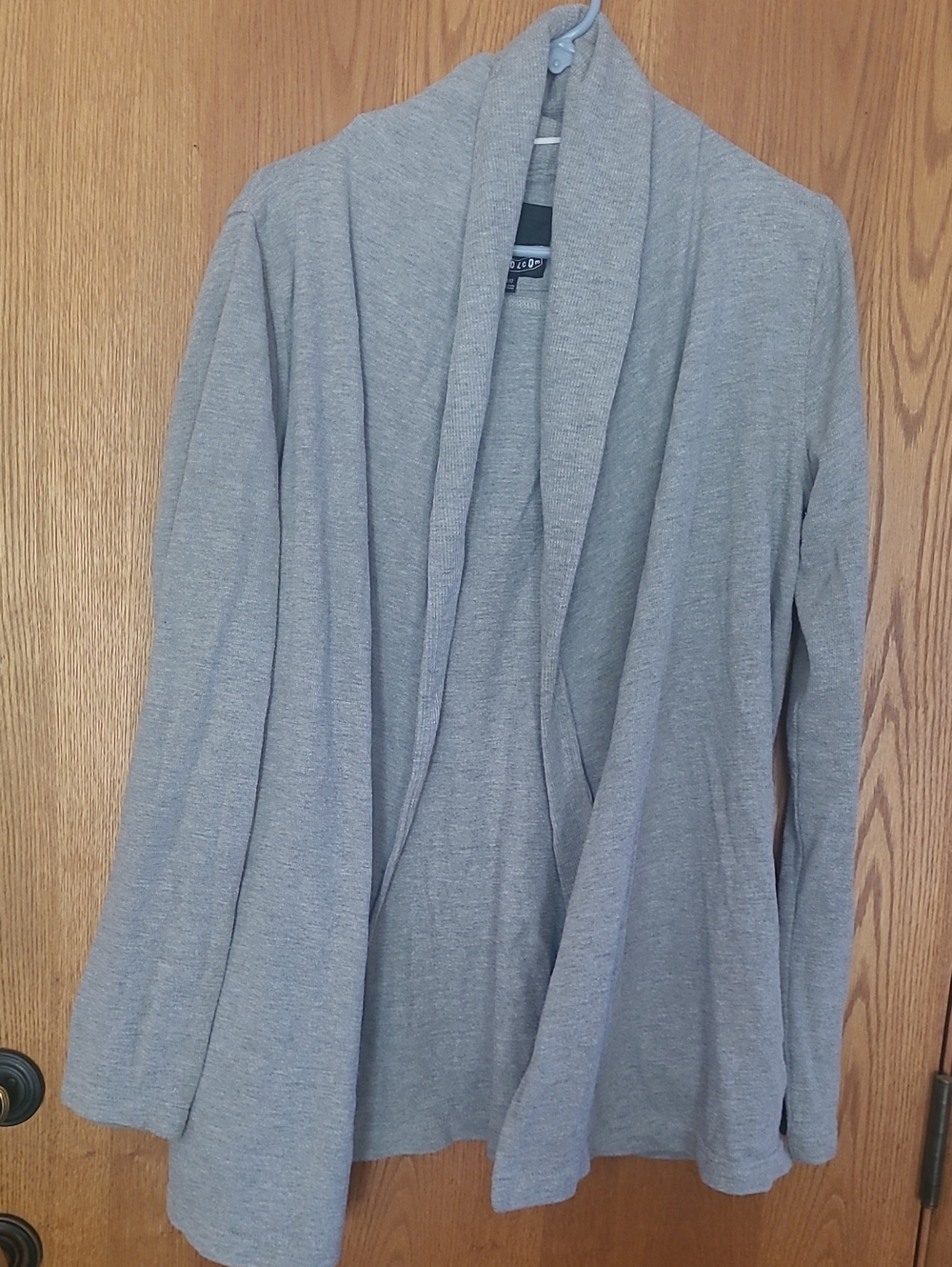 Volcom Light Gray Knit Cardigan